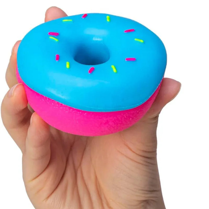 New Arrival Schylling NeeDoh Jelly Donut Squeeze Toy, Stress Relief Squishy Toy with Slow Rebound, Perfect Gift