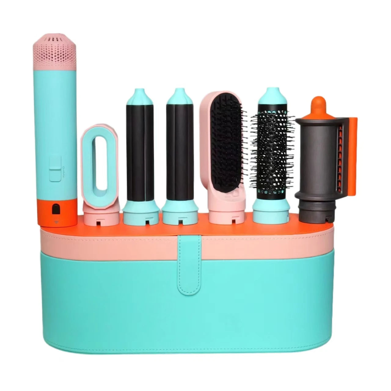 6 In 1 Hair Styler New Smooth Hair Dryer For Hair 6 in 1 hair styler With Curling Barrel Hot Air Brush Styling Tool MultiStyler