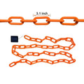 Halloween Plastic Chain Lights Props Chains with 8 Lighting Modes String Lights for Skeleton Dog Spooky Outdoor Decorations
